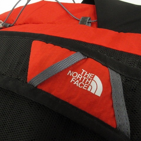 THE NORTH FACE バックパック テクニカルパック FP25 軽量 アウトドア NM61912 赤 レッド 黒 ブラック ■U90 メンズ レディース_画像6