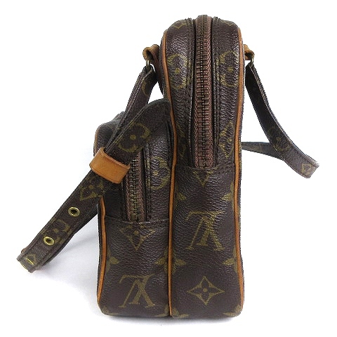 ルイヴィトン LOUIS VUITTON モノグラム ミニアマゾン ショルダーバッグ 斜め掛け レザー M45238 茶 ブラウン 鞄 レディース_画像2