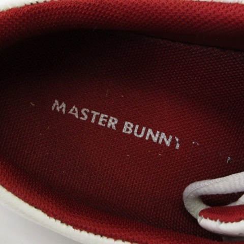 マスターバニー MASTER BUNNY ゴルフ シューズ スパイクレス レザー 刺繍 白 ホワイト 24.0cm 靴 レディース_画像6