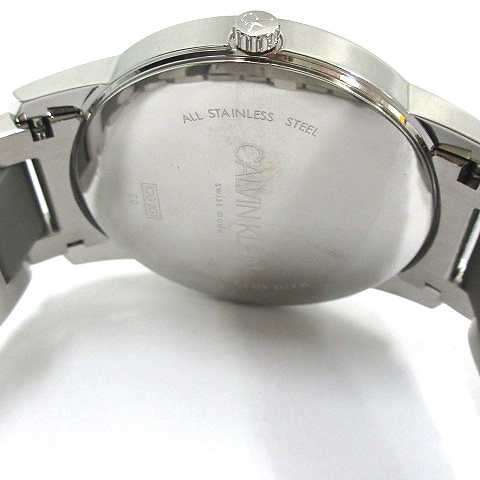 カルバンクライン CALVIN KLEIN K2G2G1 ステンレス クォーツ アナログ腕時計 シルバーカラー メンズ_画像3
