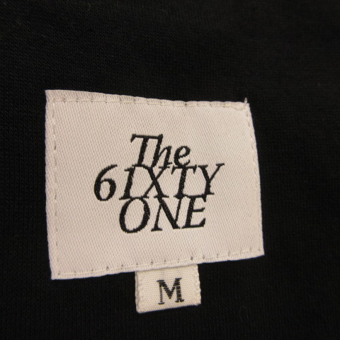 ザシックスティーワン The 61XTY ONE テーラードジャケット 長袖 黒 M *T381 メンズ_画像3