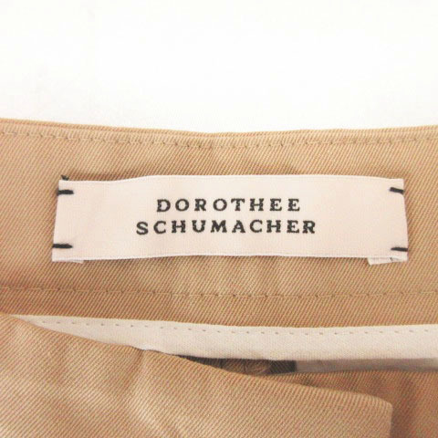  Dorothy Schumacher DOROTHEE SCHUMACHER wide pants 1 beige 231127E #RF lady's 