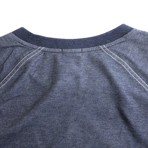 ヒューゴボス HUGO BOSS Tシャツ カットソー ストレッチ 半袖 コットン 紺 ネイビー XXL 大きいサイズ メンズ_画像4