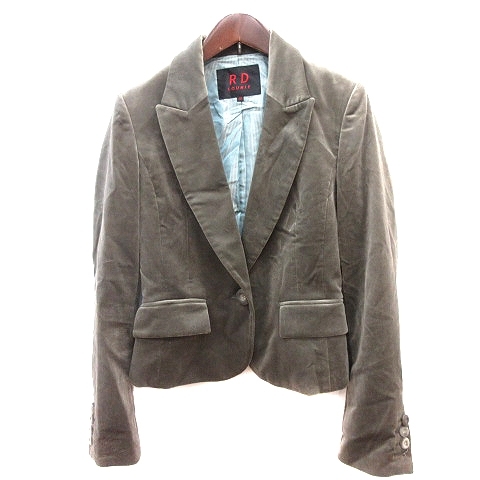  Lounie LOUNIE Roo Judy a man RD tailored jacket одиночный общий подкладка bell спальное место общий подкладка 38 хаки зеленый зеленый /AU женский 