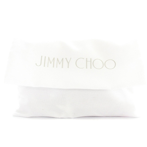 ジミーチュウ JIMMY CHOO soft card holder ベルベット カードケース 名刺入れ ロゴ ピンク /SR25 ■OH レディース_画像8