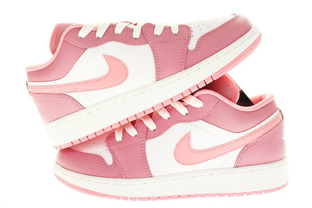 未使用品 ナイキ NIKE AIR JORDAN 1 LOW GS DESERT BERRY 2023 23.5cm