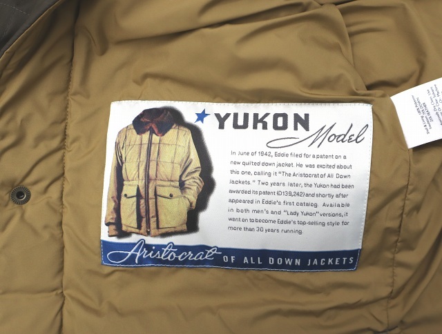 エディーバウアー EDDIE BAUER YUKON Model ALL DOWN JACKETS GOOSE DOWN ユーコン モデル 550フィルパワー オール ダウン ジャケット グー_画像3