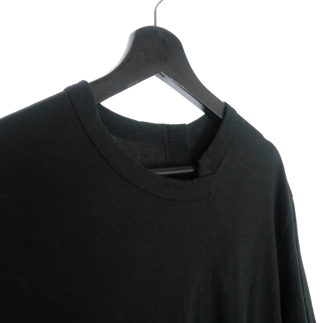 グラウンドワイ ヨウジヤマモト GroundY 22SS ショートスリーブ ビッグTシャツ カットソー 半袖 3 ブラック 黒 GG-T27-040 メンズの画像3