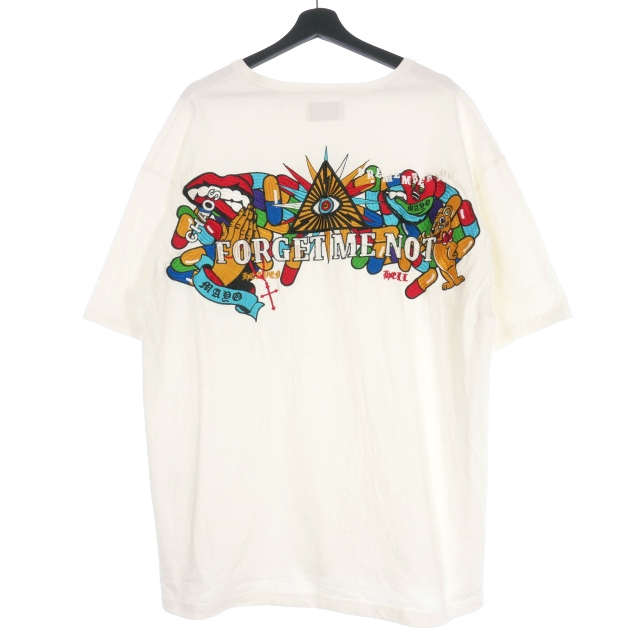 メイヨー MAYO Embroidery 刺繍 ショートスリーブTシャツ カットソー 半袖 XL ホワイト 白 22MY-ST24 メンズ_画像2