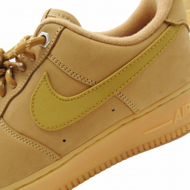 未使用品 2023年 ナイキ NIKE AIR FORCE 1 07 WB Flax/Wheat エアフォース フラックス ウィート スニーカー CJ9179-200 ローカット 26cm_画像6