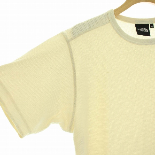 THE NORTH FACE ショートスリーブハニカムクルー S/S Honeycomb Crew Tシャツ カットソー ロゴ 半袖 M ビンテージホワイト ■GY19 メンズの画像3