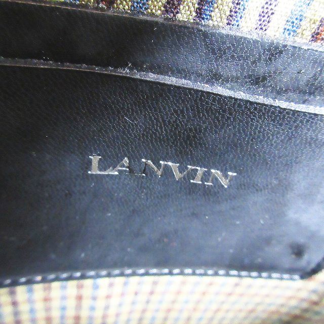 ランバン LANVIN マクシム レザービジネスバッグ 2WAY ハンド ショルダーバッグ ブリーフケース 黒 ブラック メンズ_画像4