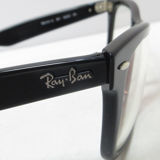 レイバン RAY BAN 美品 RB2151-A ウェイファーラー サングラス メガネ 眼鏡 アイウェア イタリア製 黒 ブラック 52□21 3N 1122 STK メンズ_画像9