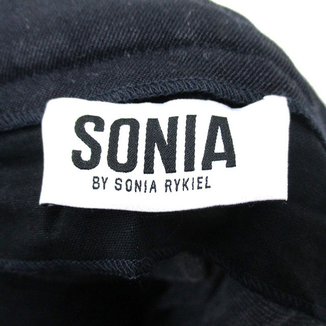 ソニア ソニアリキエル SONIA SONIA RYKIEL 台形 スカート ミニ シンプル 36 ネイビー 紺 /KT17 レディース_画像3