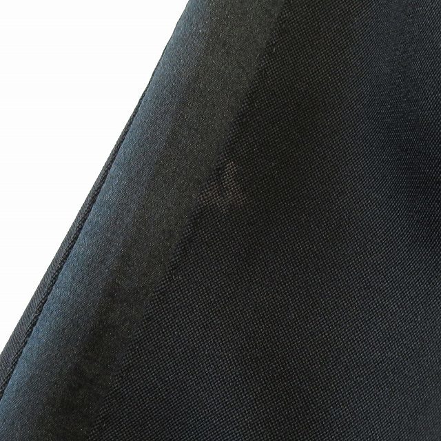 ディレイン DIRAIN スリム スラックス パンツ シルク サイドライン 側章 D-PS-01 サイズ1 黒 ブラック メンズ_画像4