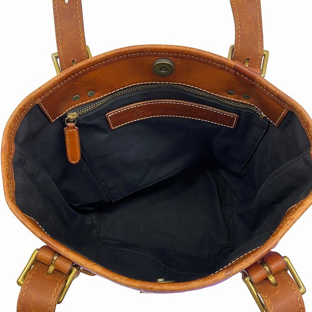  Felisi Felisi 05-57 большая сумка ведро type круг низ нейлон кожаный салон - тянуть Brown мужской женский 