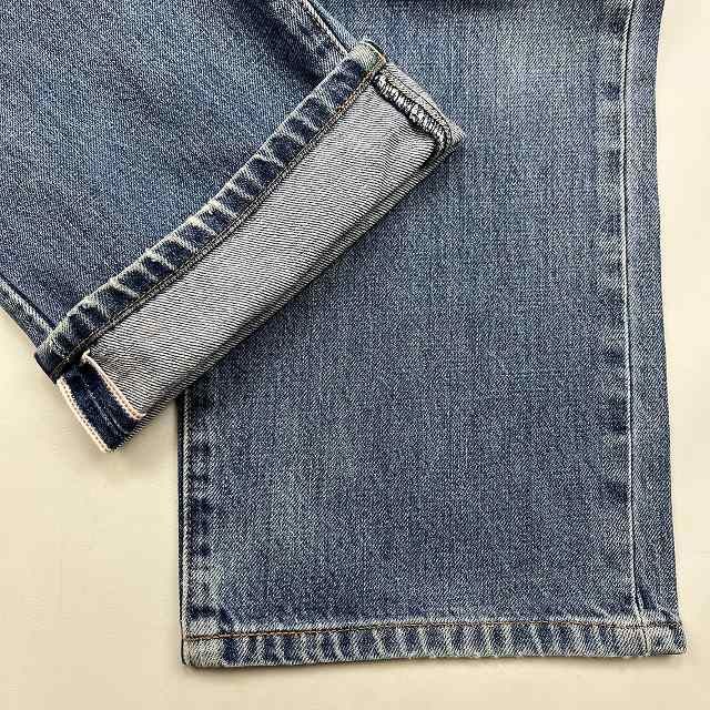 90s Vintage ヴィンテージ リーバイス Levi's 502XX デニムパンツ ジーンズ BIG E 95年製 J22刻印 セルビッチ 赤耳 TALON 復刻 日本製 140_画像5