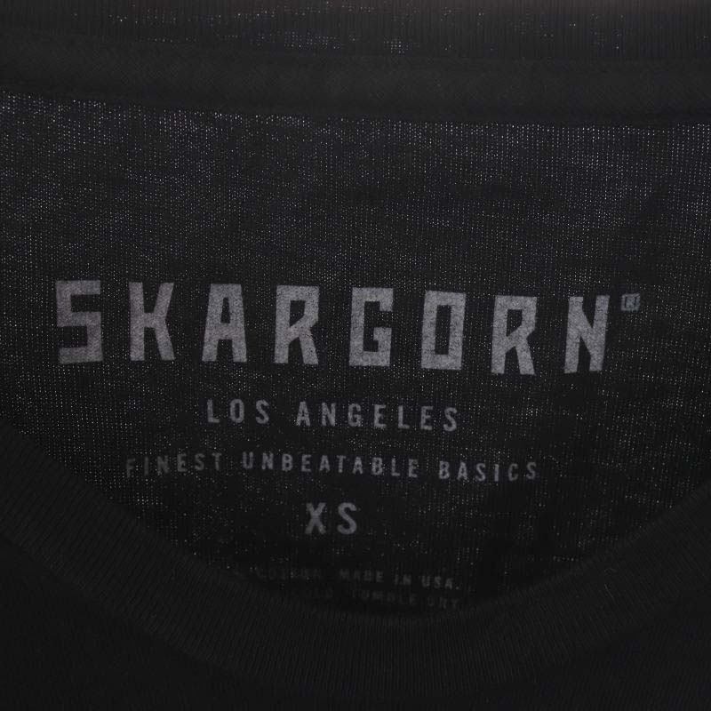 スカルゴーン SKARGORN Deuxieme Classe取り扱い ポケツキワイド Tシャツ カットソー 半袖 黒 ブラック /HK ■OS レディースの画像3