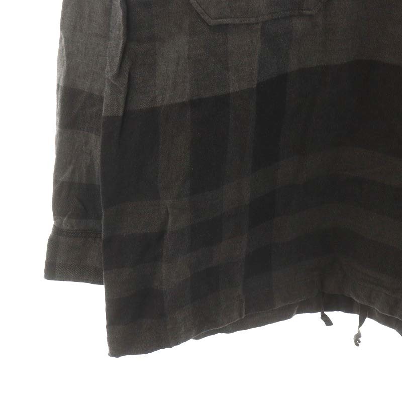  engineered garments Engineered Garmentskag-ru рубашка длинный рукав в клетку хлопок XS серый /AN35 мужской 