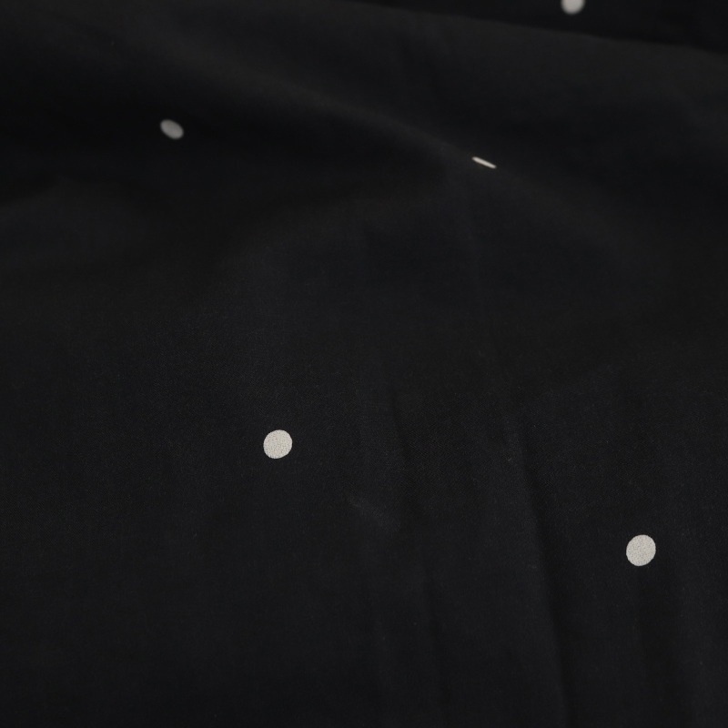 マーガレットハウエル MARGARET HOWELL ドット柄半袖シャツ 1 黒 白 ブラック ホワイト /MI ■OS ■SH レディース_画像7