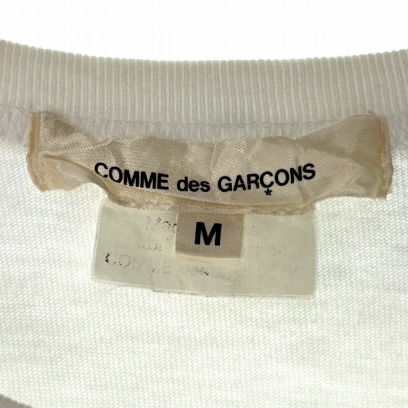 コムデギャルソン COMME des GARCONS メトロポリタン美術館限定 Ｔシャツ 半袖 プリント M 白 ホワイト LS-T001 レディース_画像4