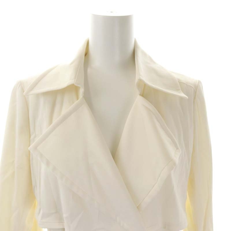  Diag Ram Grace Continental dore-p trench coat long total lining belt attaching 36 cream /MI #OS lady's 