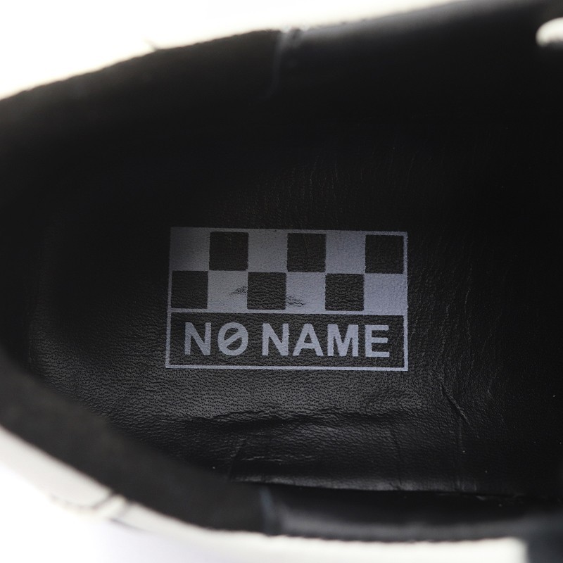 ノーネーム NO NAME SPICE SNEAKER スニーカー レザー ロゴ刺繍 バイカラー 36 23.0cm オフホワイト /WM レディース_画像7