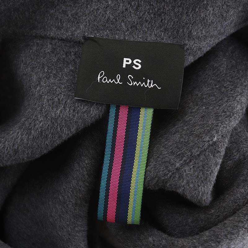 ピーエスポールスミス PS Paul Smith 22AW ウールリバーダブルPコート アウター 38 グレー /NR ■OS レディース_画像3