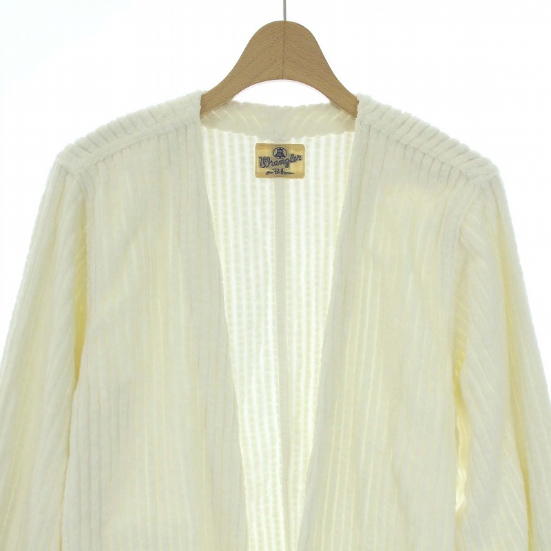  Wrangler WRANGLER Ron Herman gown coat corduroy long XS white white /TK lady's 