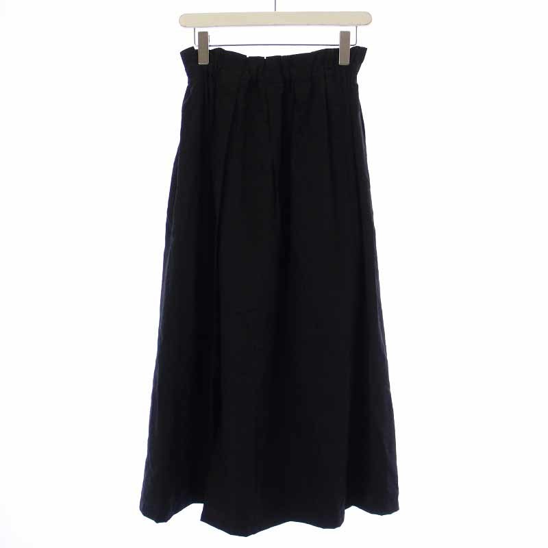  Moga MOGA nylon washer skirt Easy gya The - maxi long 2 M black black B0223EFS052 /AT3 lady's 