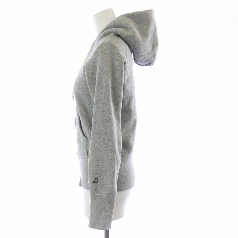  Dress Terior DRESSTERIOR hanging weight reverse side wool Zip up Parker 1 S gray /AT8 lady's 
