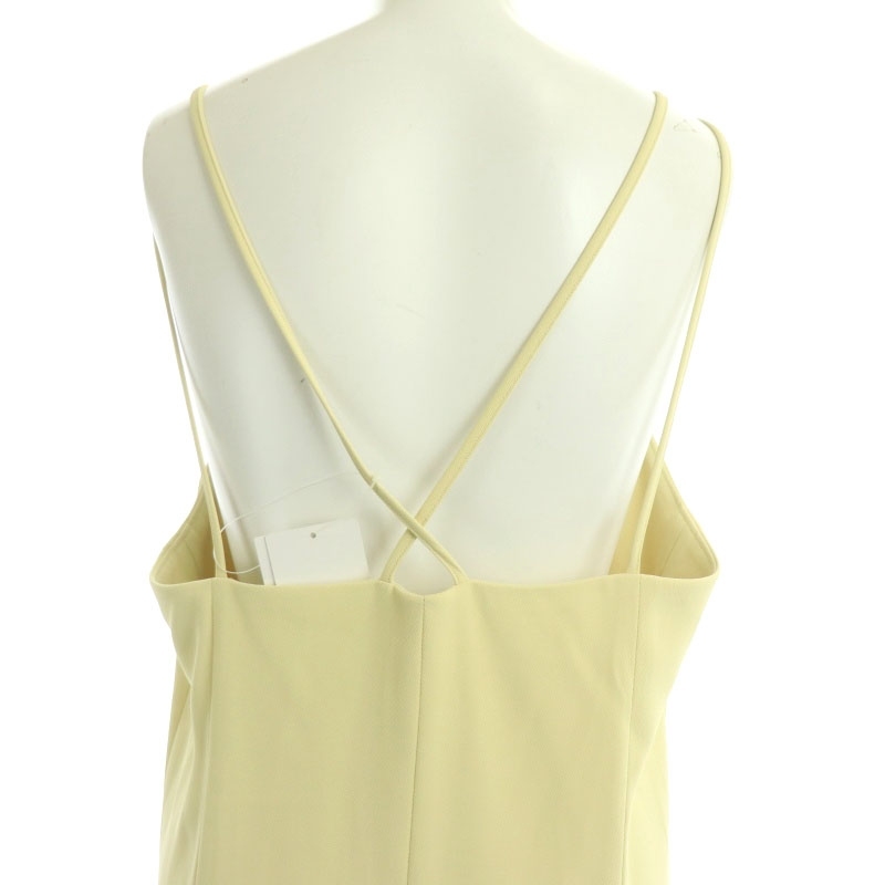  Natural Beauty Basic NATURAL BEAUTY BASIC 22SS flair Cami One-piece long plain M yellow color /NR #OS lady's 