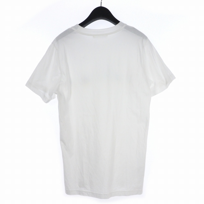  Marni MARNI Logo print T-shirt crew neck 46 white white HUMU0170P0 men's 