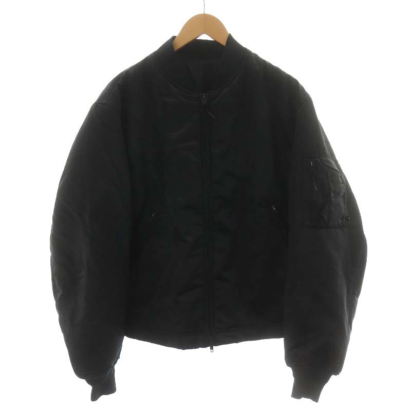 ワイスリー Y-3 アディダス CLASSIC BOMBER JACKET クラシック ボンバー ジャケット ブルゾン ナイロン S 黒 ブラック_画像1