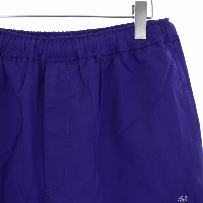 ノーティカ NAUTICA Re-Nylon Gym Shorts ショートパンツ ジップフライ ロゴ刺繍 ナイロン XL 紫 パープル 212-1442 /BM メンズ_画像5