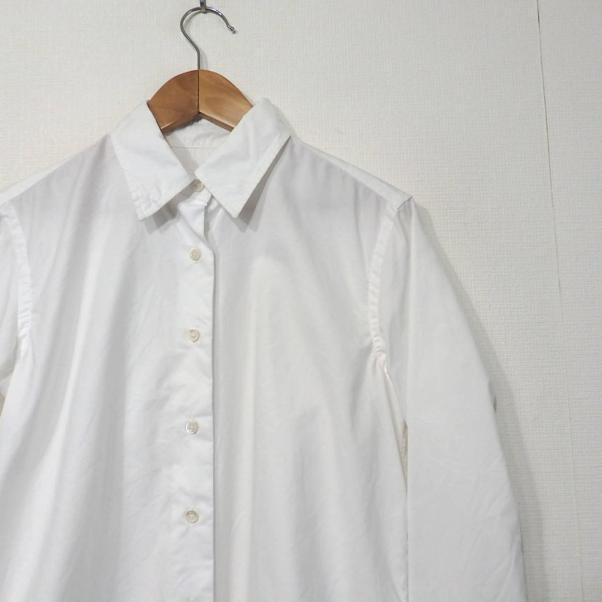 【送料無料】メーカーズシャツ鎌倉ドレスシャツ/サイズ９　ブラウス　　日本製　MAKER'S SHIRT KAMAKURA_画像2