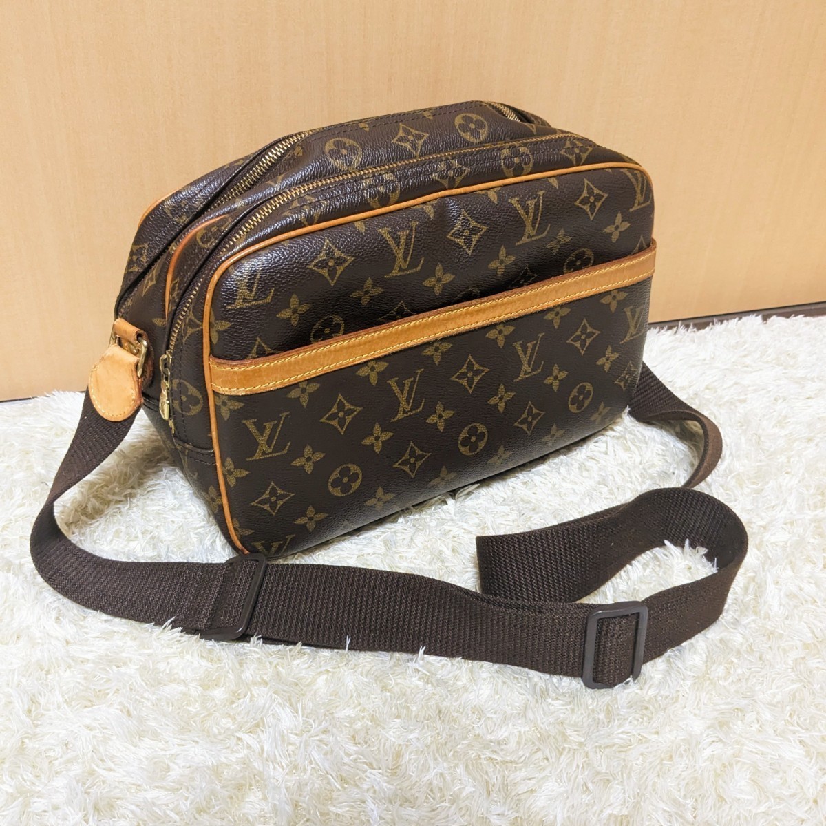 【極美品】ルイヴィトン　VUITTON　リポーター　モノグラム　ショルダーバッグ　PM　_画像1