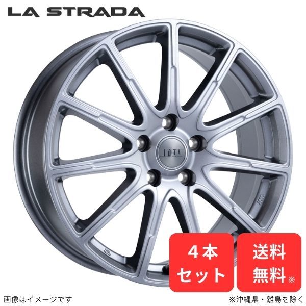 ホイール ラ・ストラーダ アルファード/アルファードハイブリッド H30W/35W トヨタ 4本セット ティラード イオタ 16インチ 5H LOT665K38