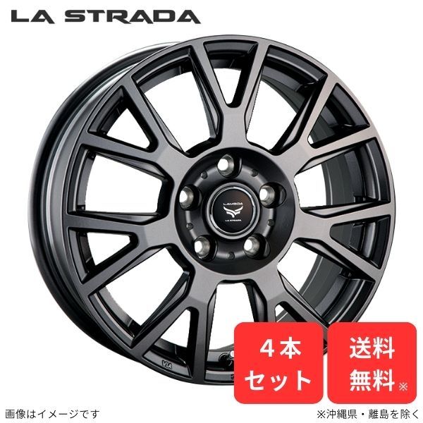 ホイール ラ・ストラーダ ヴェルファイア H30W/35W トヨタ 4本セット ティラード ラムダ 17インチ 5H LTL770K38_画像1