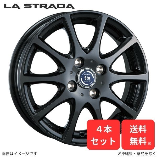 ホイール ラ・ストラーダ ハイゼットキャンディ LA700V/LA710V ダイハツ 4本セット ティラード イータ 14インチ 4H LETA445C45GG_画像1