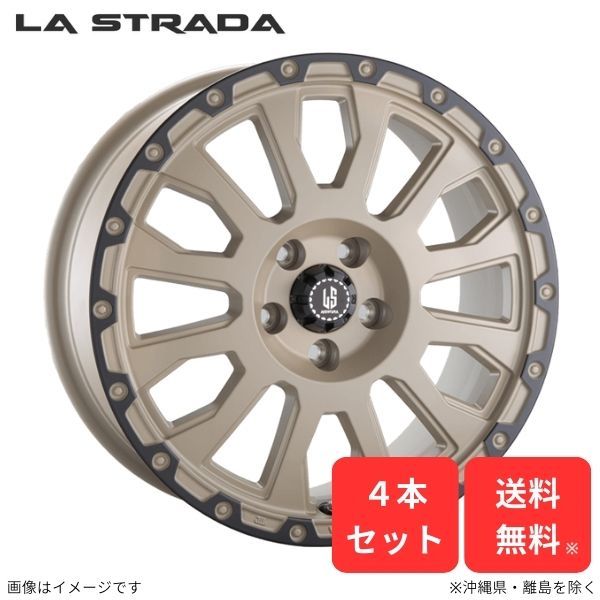 ホイール ラ・ストラーダ デリカD:5 CV1W/2W/5W ミツビシ 4本セット アヴェンチュラ 16インチ 5H LA670K42SDAR_画像1