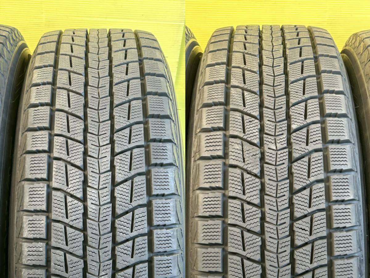 225/65R17 2019年スダットレス DUNLOP WINTER MAXX タイヤアルミセット トヨタ純正　5穴PCD114.3ET+45 17×7Jハブ60mmヴァンガード RAV4等_画像4