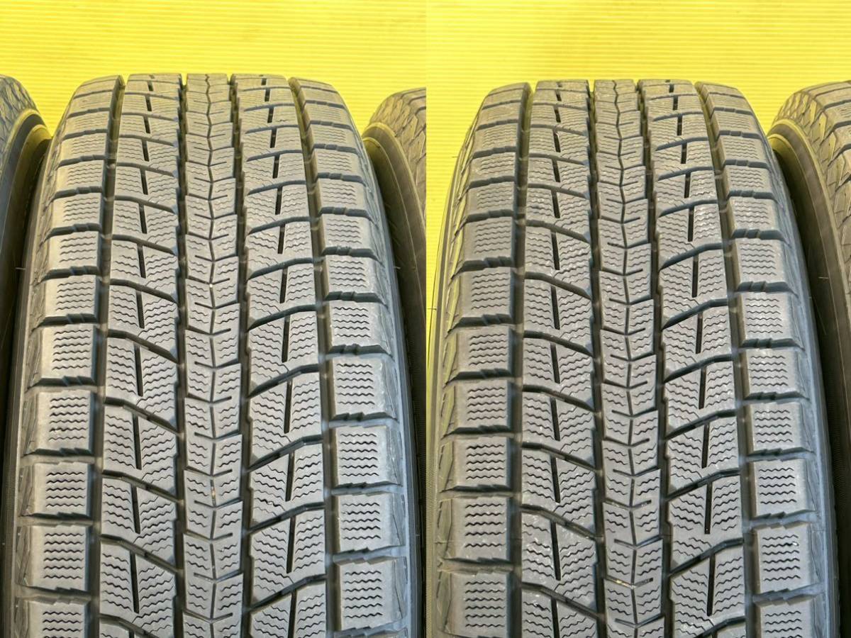 225/65R17 2019年スダットレス DUNLOP WINTER MAXX タイヤアルミセット トヨタ純正　5穴PCD114.3ET+45 17×7Jハブ60mmヴァンガード RAV4等_画像5