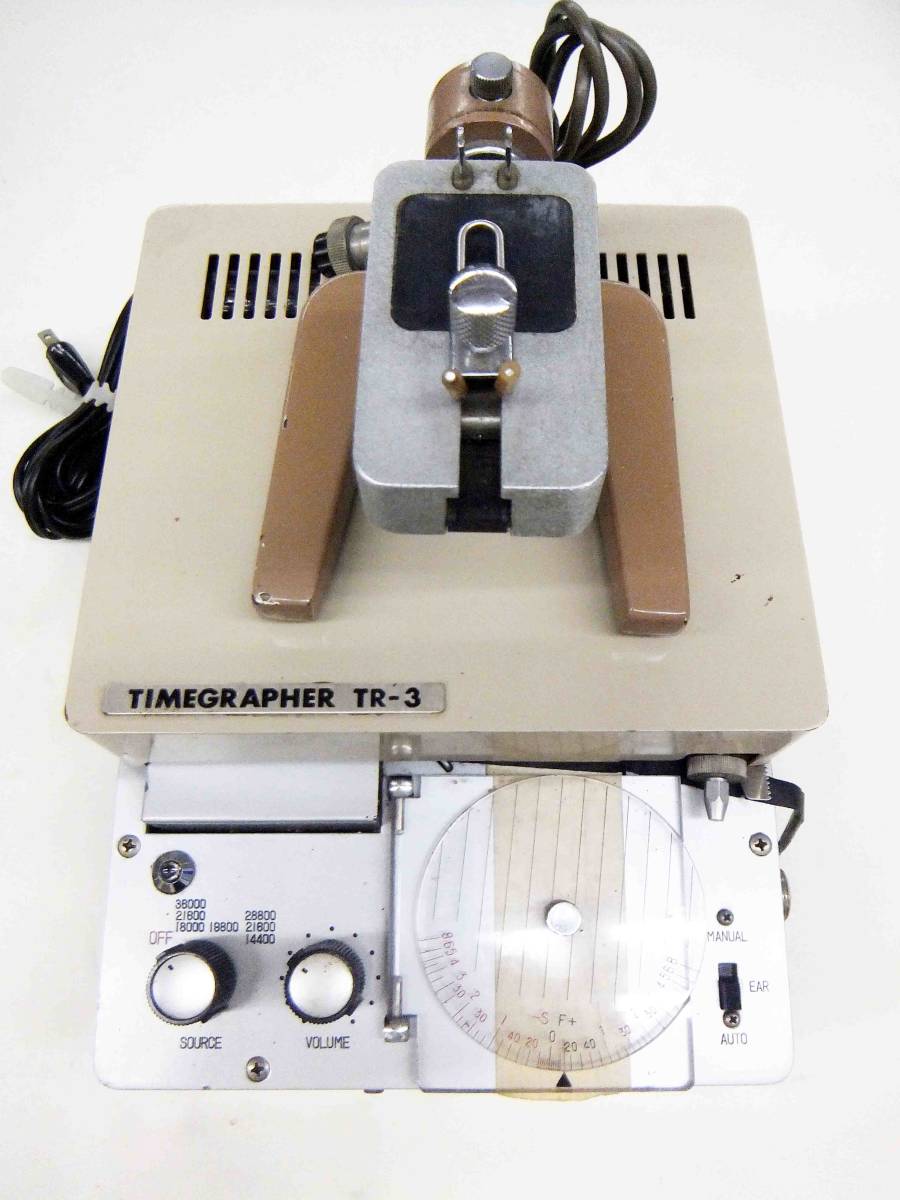 TIMEGRAPHER　タイムグラファー　TR-3　歩度測定器　富士電子