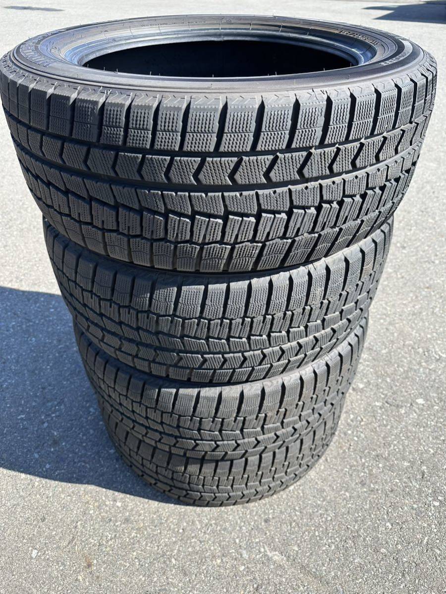 310 DUNLOP WINTER MAXX WM02 中古冬タイヤ4本セットスタッドレス 245/50R18 100Q 2019年　　_画像1