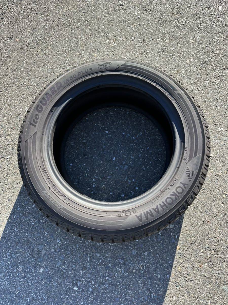 191 YOKOHAMA ICE GUARD IG50plus 中古冬タイヤ4本セットスタッドレス 205/55R16 91Q _画像7