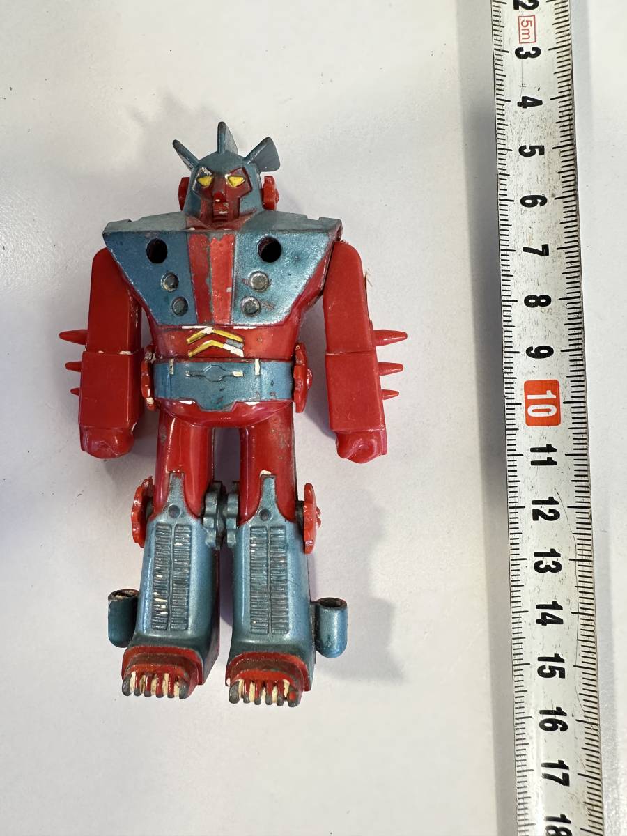 昭和レトロ/超合金/小さなスーパー/ガンバロン/ダイバロン/永大グリップ/全長10㎝/ジャンク_画像8