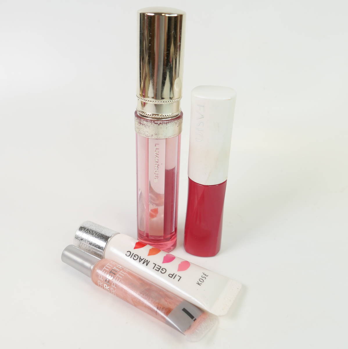  used cosme * Kose Fasio ruminas another lip gloss coat 4 kind set 