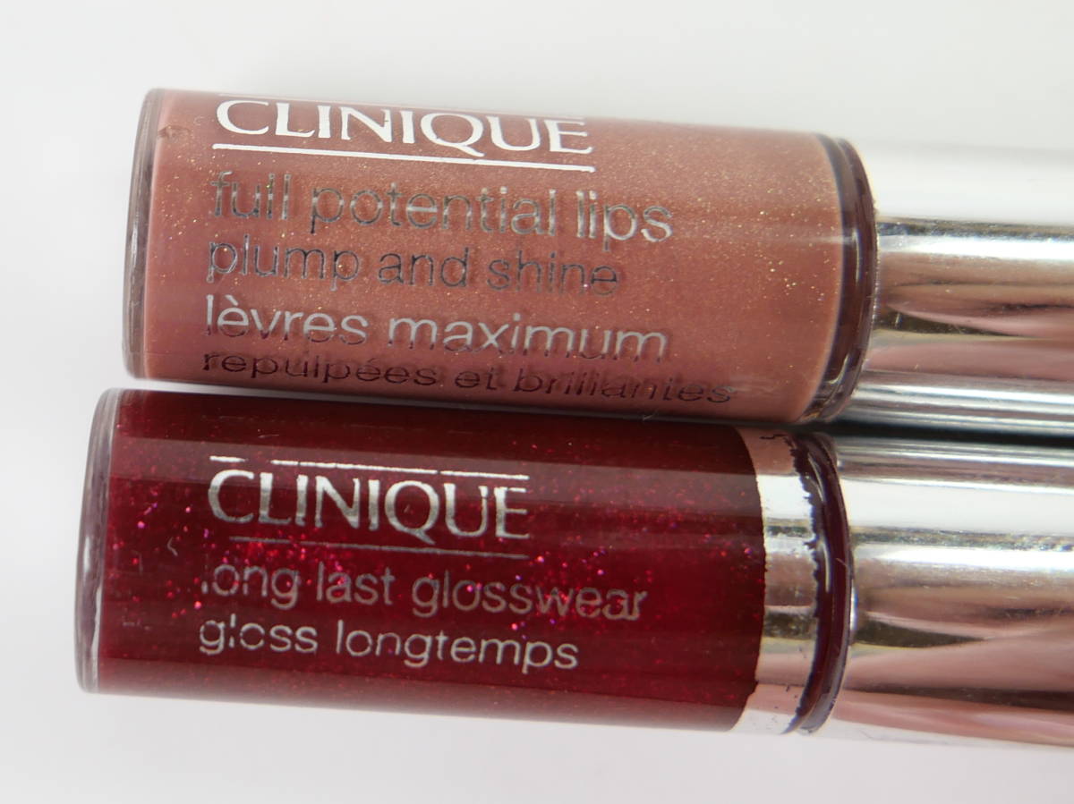  used cosme *CLINIQUE Clinique lip gloss 2 kind set 