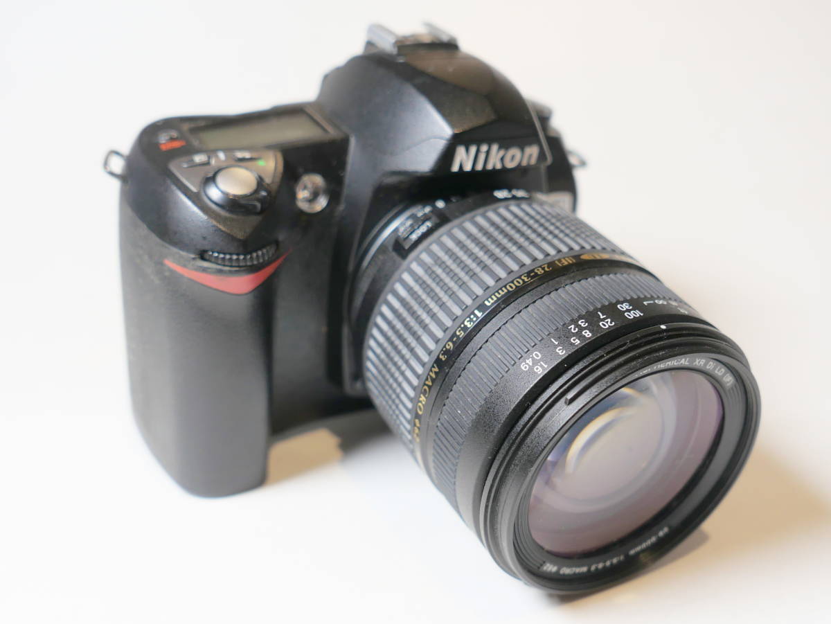 中古カメラ★Nikon ニコン デジタル一眼 D70 TAMRON AF28-300mm F/3.5-6.3 XR Di LD Aspherical [IF] MACRO_画像2